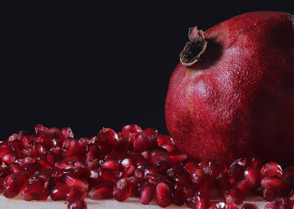 Best fruits for protein intake Pomegranate